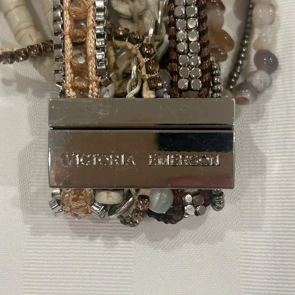 2 Victoria Emerson Magnetic Multi Strand Bracelets - Picture 2 of 4